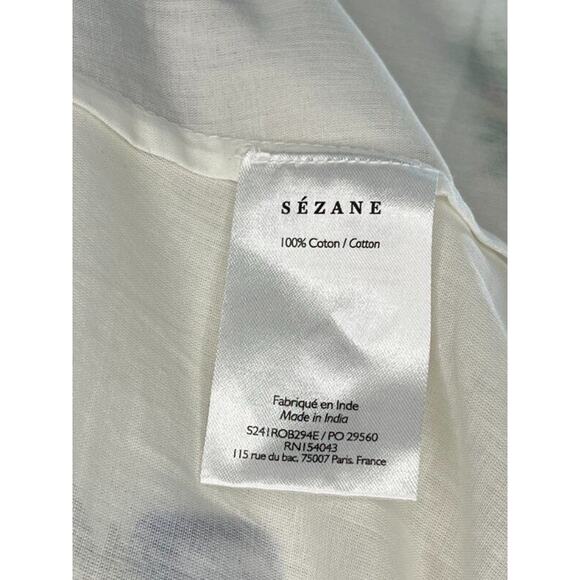 SEZANE x MOMONI Sz 40 8 Maxine Shirt Dress Jardini NWT - Picture 5 of 14